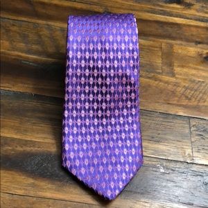 Pink & Purple Ike Behar men’s tie